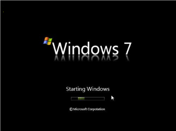 Win7系统重装后卡在开机界面怎么办?