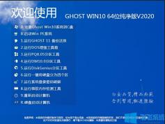 GHOST WIN10 64λרҵ[ü,Ժ]V2020.5