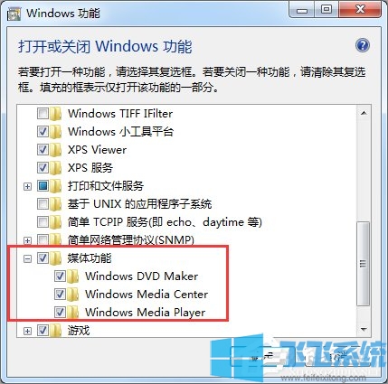 Win7ϵͳжWindows Media Centerϸ