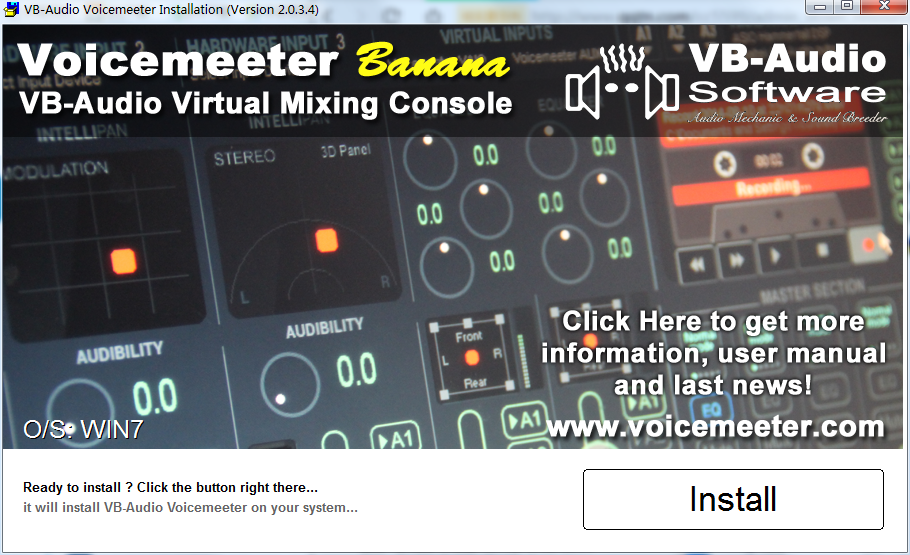 voicemeeter_Voicemeeter Banana(̨)V2.6Ѱ