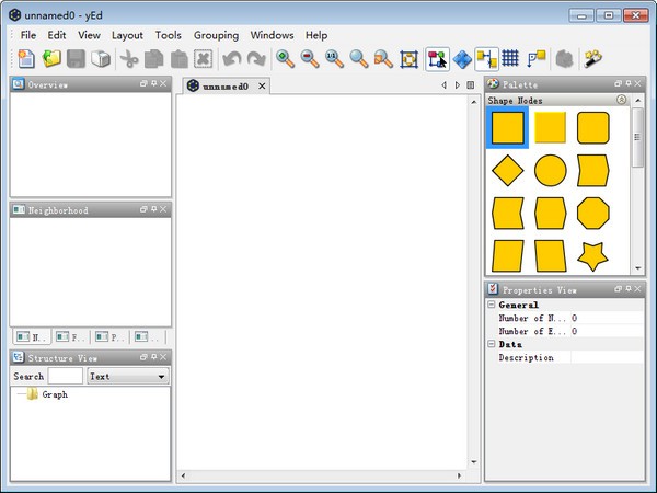 yEd Graph Editor流程图软件